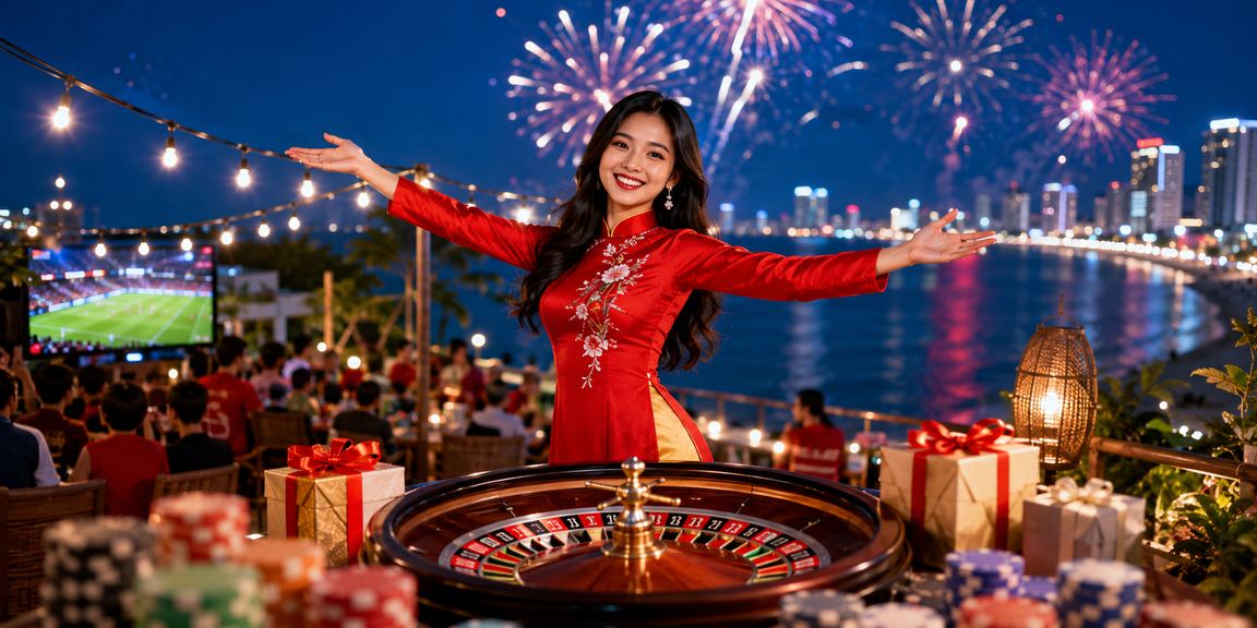 Phụ nữ áo dài tại Nha Trang trải nghiệm roulette trực tuyến trên điện thoại